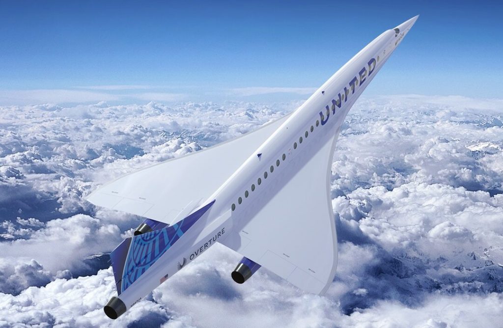 United Airlines promete aviones supersónicos para 2029: volarán de Londres a Nueva York en menos de cuatro horas