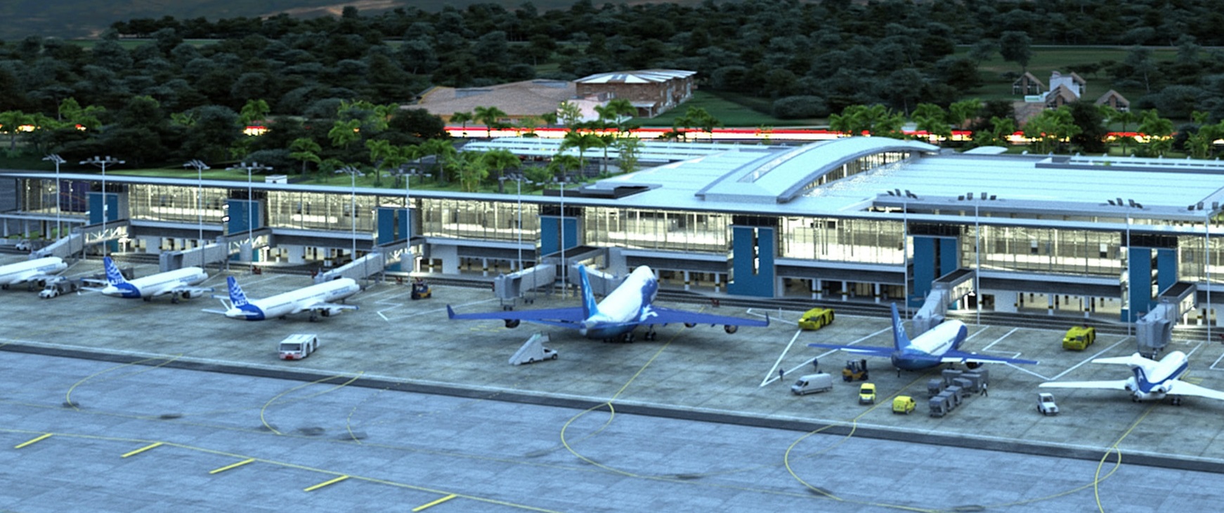 El nuevo Aeropuerto Internacional de Palmerola en Honduras ya levanta