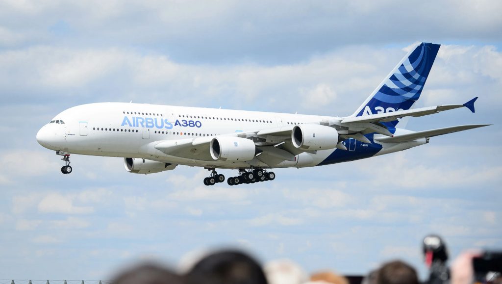 Conocé datos singulares del superjumbo A380, el avión más grande jamás producido