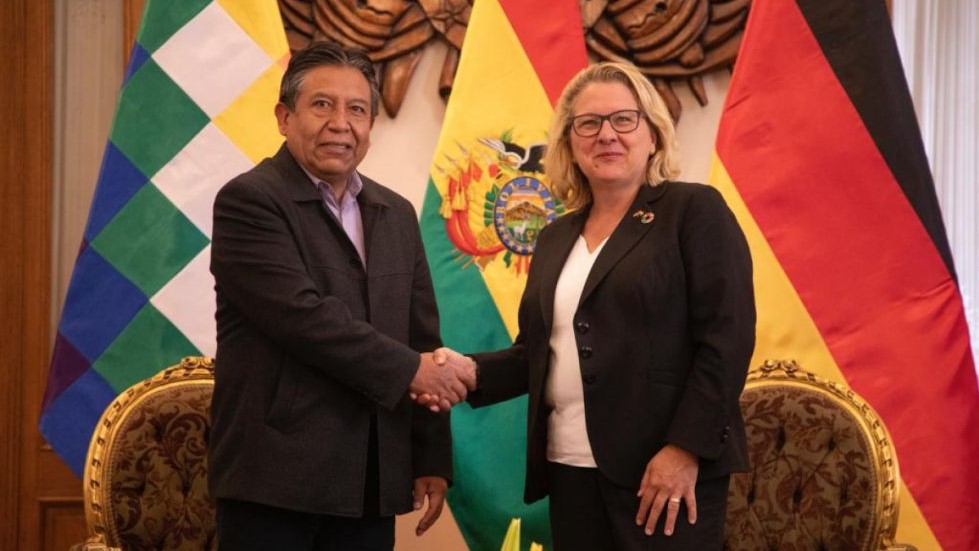 Bolivia y Alemania fortalecen nexos bilaterales