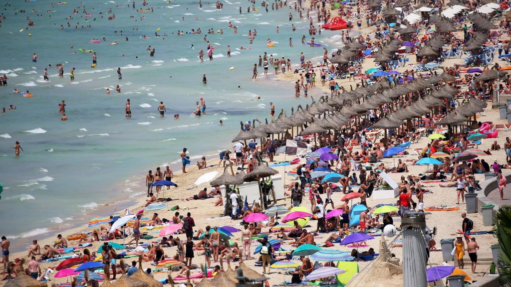 Mallorca desbordada por la gran concurrencia turística