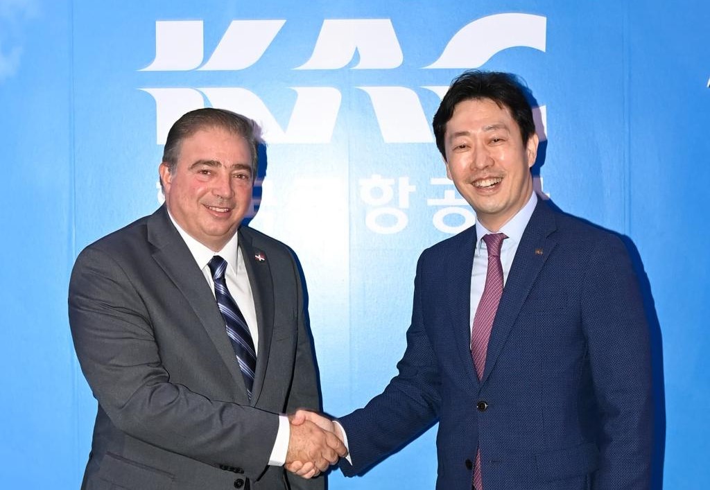 Autoridades del Idac se reunen con la empresa Korea Airports Corporation