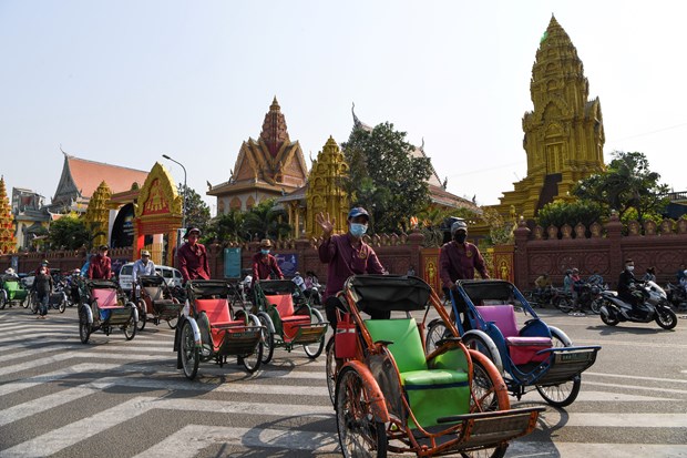 Camboya recibió 2,1 millones de turistas internacionales