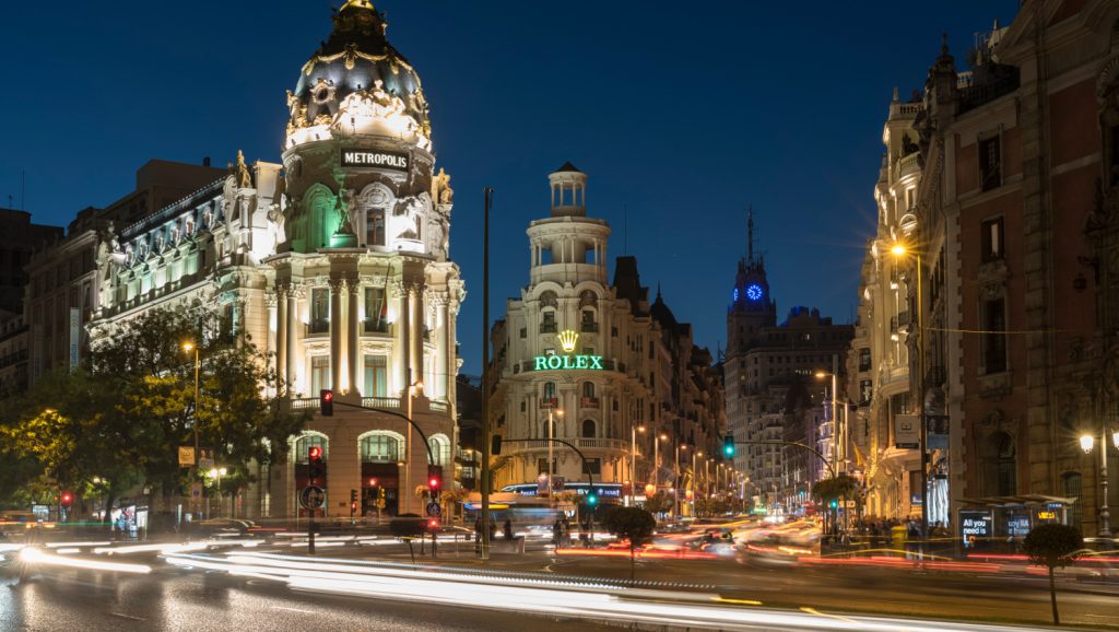 El gasto medio de los turistas internacionales se concentra principalmente en Madrid