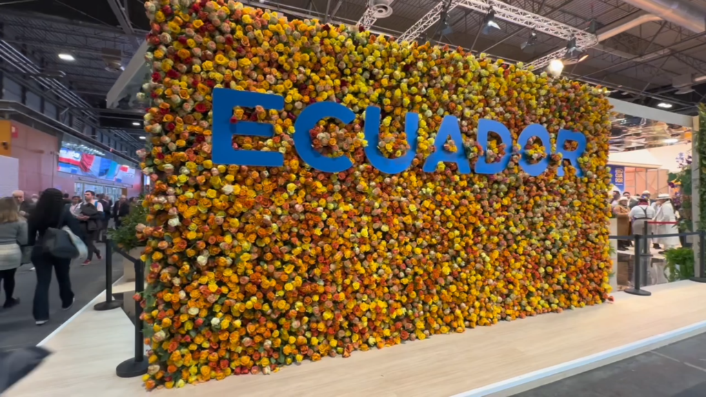 FITUR 2024: el stand de Ecuador fue elegido como el mejor de esta edición