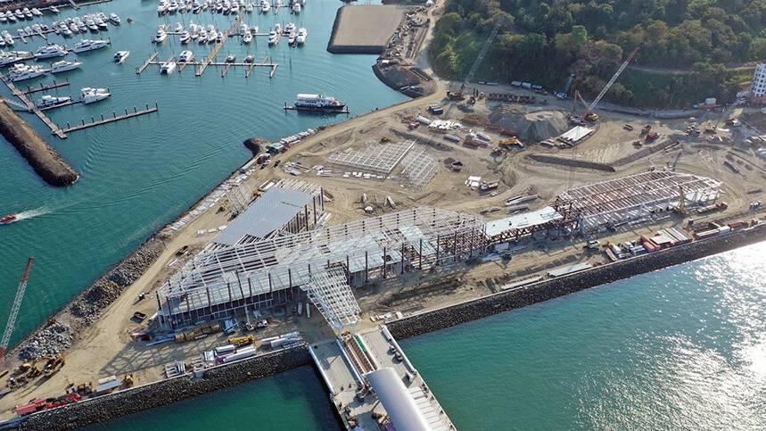 La inauguración del moderno puerto de cruceros impulsa el turismo en Panamá