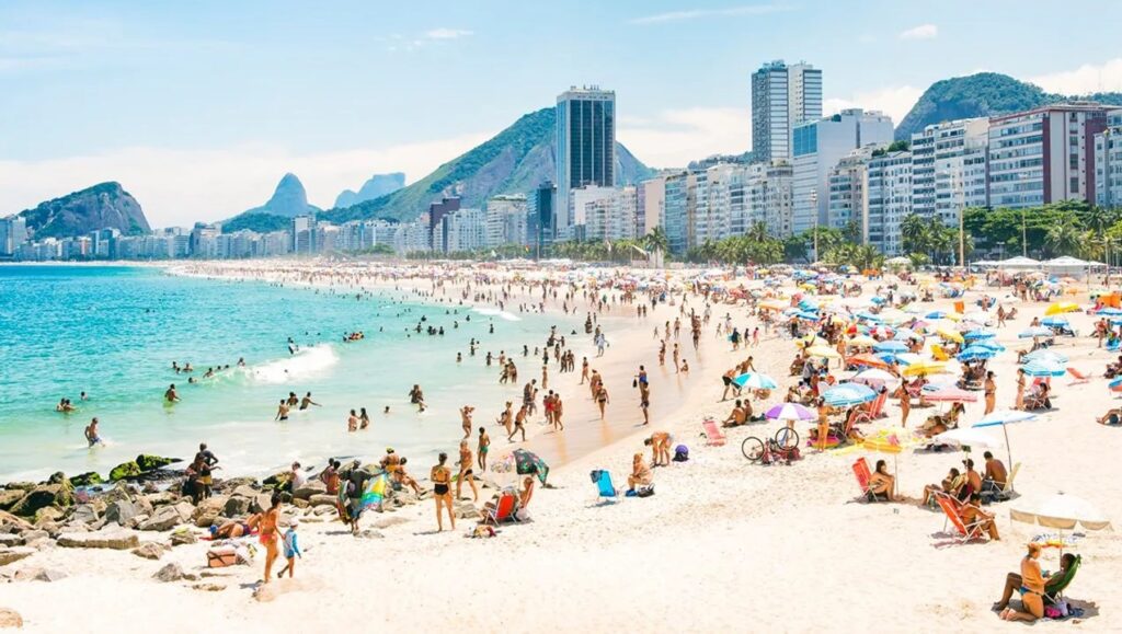 Durante los primeros meses del 2024 llegaron más de tres millones de turistas a Brasil
