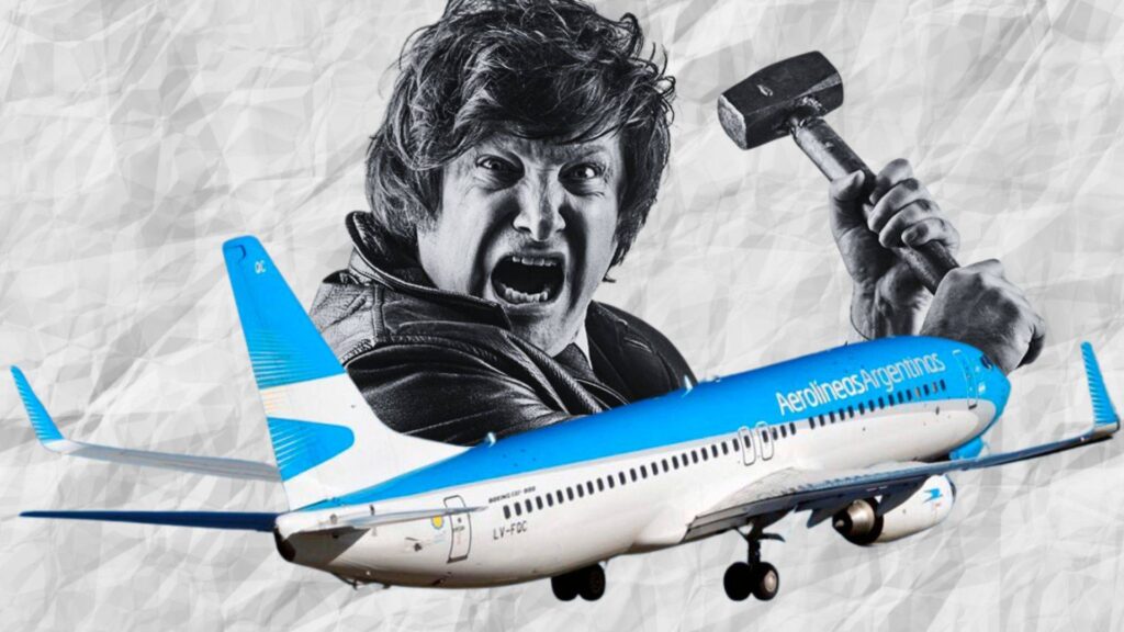 Argentina: el decreto de Milei que sacude el futuro de la aerolínea de bandera del país