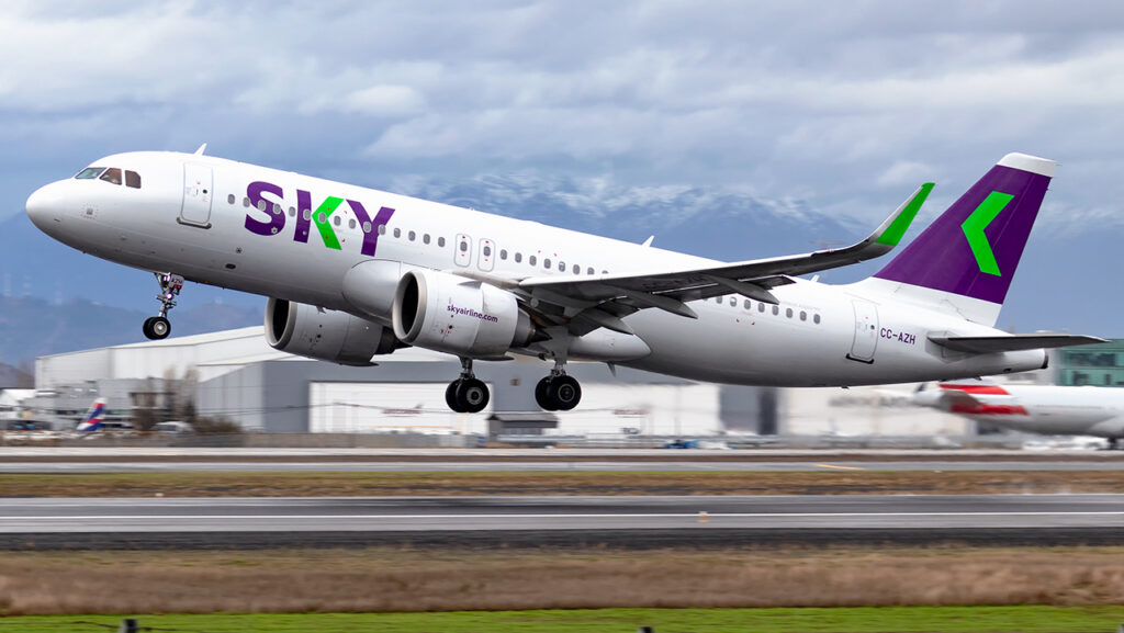 Santiago de Chile y El Calafate se unirán a través de un vuelo directo de Sky Airline