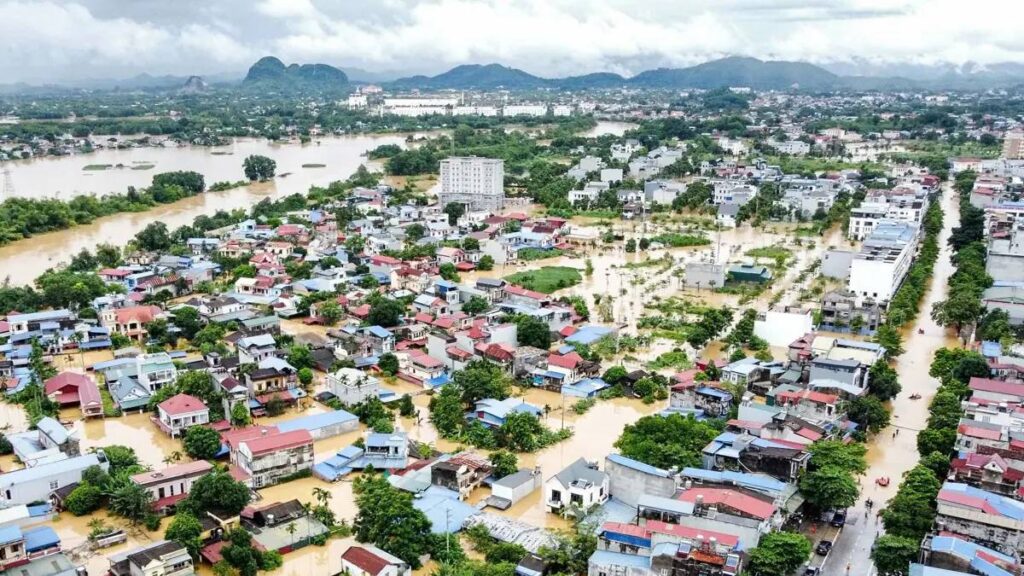 Tifón Yagi: más de 300 vuelos cancelados y devastadoras consecuencias en Vietnam