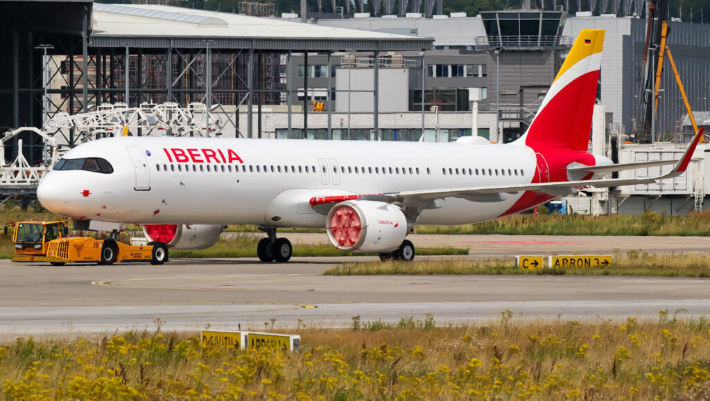 Iberia ultima detalles para la presentación mundial del avión A321XLR