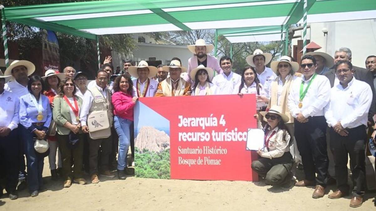 El Santuario Histórico Bosque de Pómac recibe la máxima distinción turística en Perú