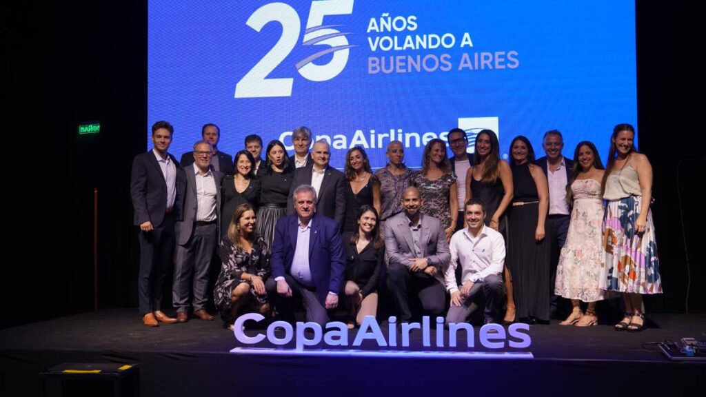 Copa Airlines celebró 25 años conectando Buenos Aires con las Américas