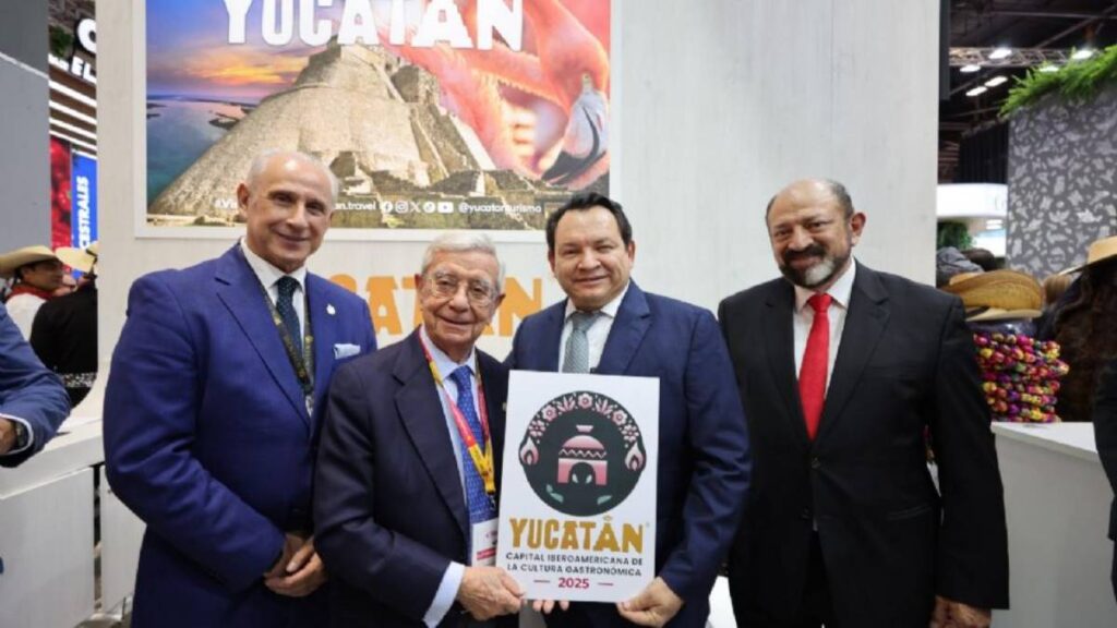 Yucatán brilla en FITUR 2025 como Capital Iberoamericana de la Gastronomía