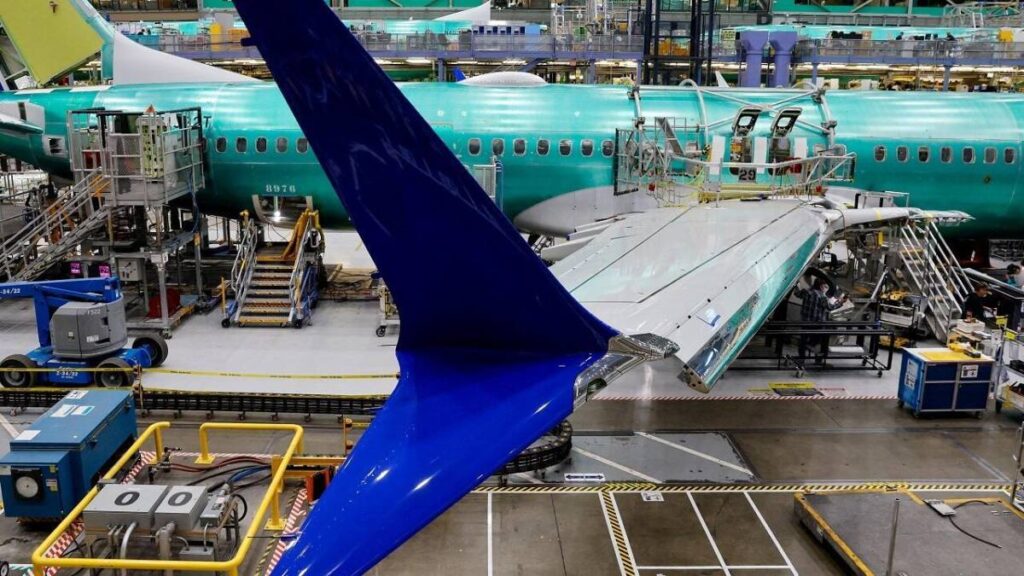 Boeing quintuplica sus pérdidas en 2024 hasta los 11.400 millones de euros