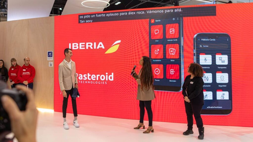 Iberia lanza «Háblalo Iberia», una app que derriba barreras en la comunicación