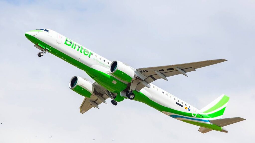 Binter lanza una promoción para volar entre Madrid y Canarias con tarifas reducidas