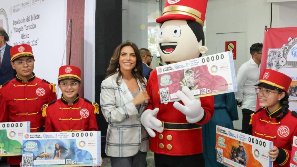 El Tianguis Turístico 2025 tendrá su billete conmemorativo de Lotería Nacional