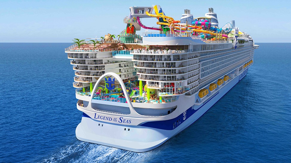 Royal Caribbean presenta su nuevo crucero Legend of the Seas