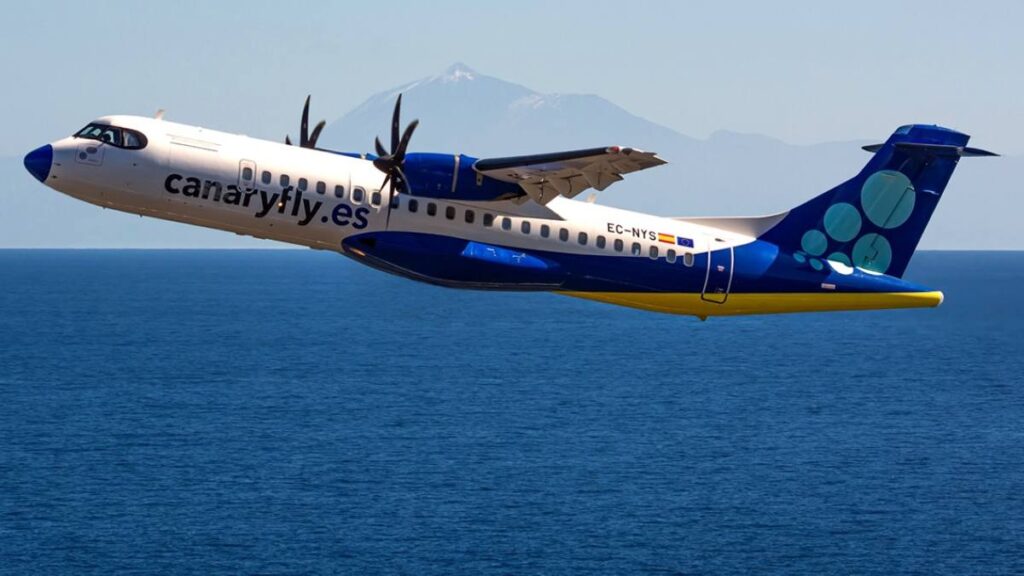 Canaryfly amplía su servicio de venta a bordo con rutas desde Tenerife