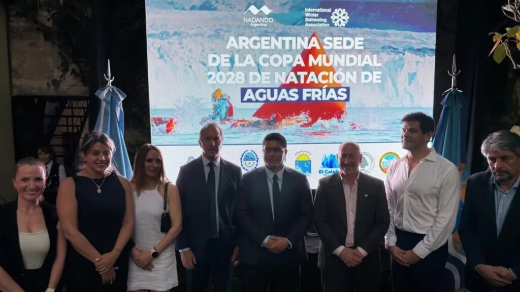 El Calafate será sede del Mundial de Natación en Aguas Frías 2028