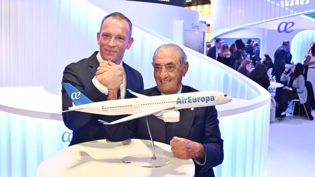 Air Europa refuerza su largo radio con 40 Airbus A350-900