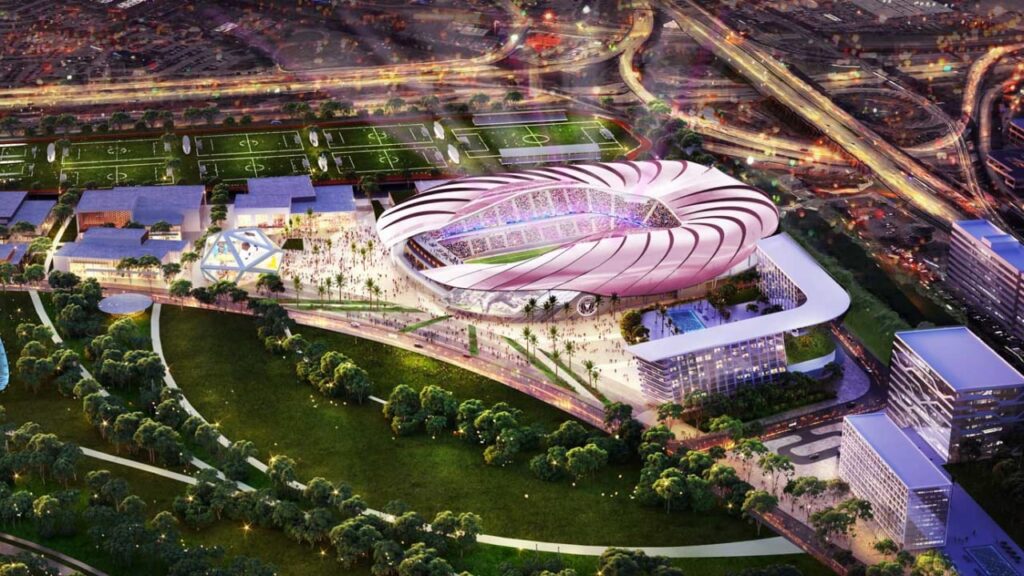 El nuevo estadio del Inter Miami impulsará el turismo deportivo en Estados Unidos