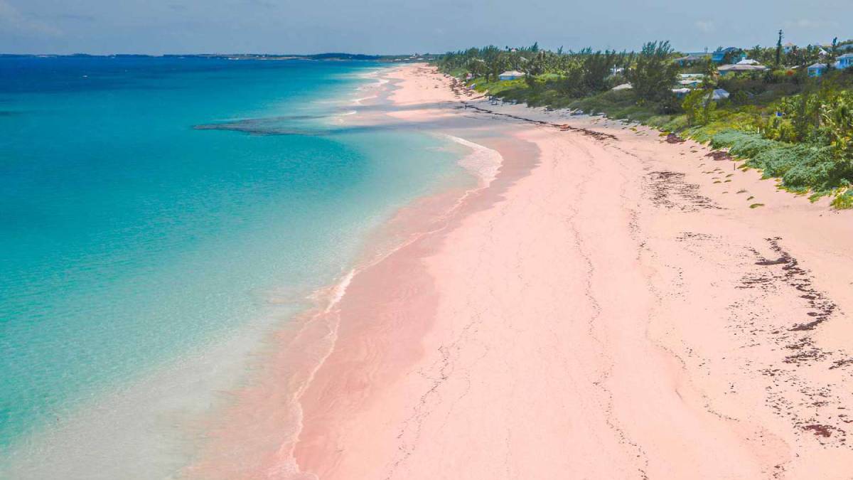 Bahamas: el secreto rosado del Caribe que parece de otro planeta