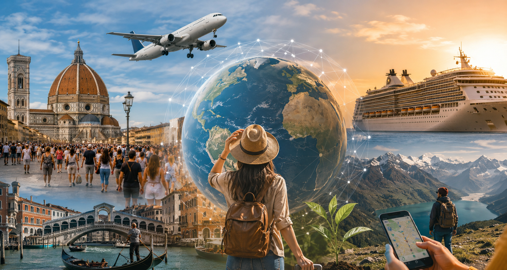 Turismo mundial entre récords, saturación y un nuevo viajero