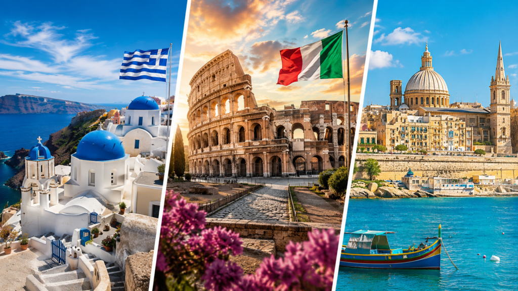 Europa consolida su recuperación turística en 2026: Grecia, Italia y Malta lideran el crecimiento de visitantes
