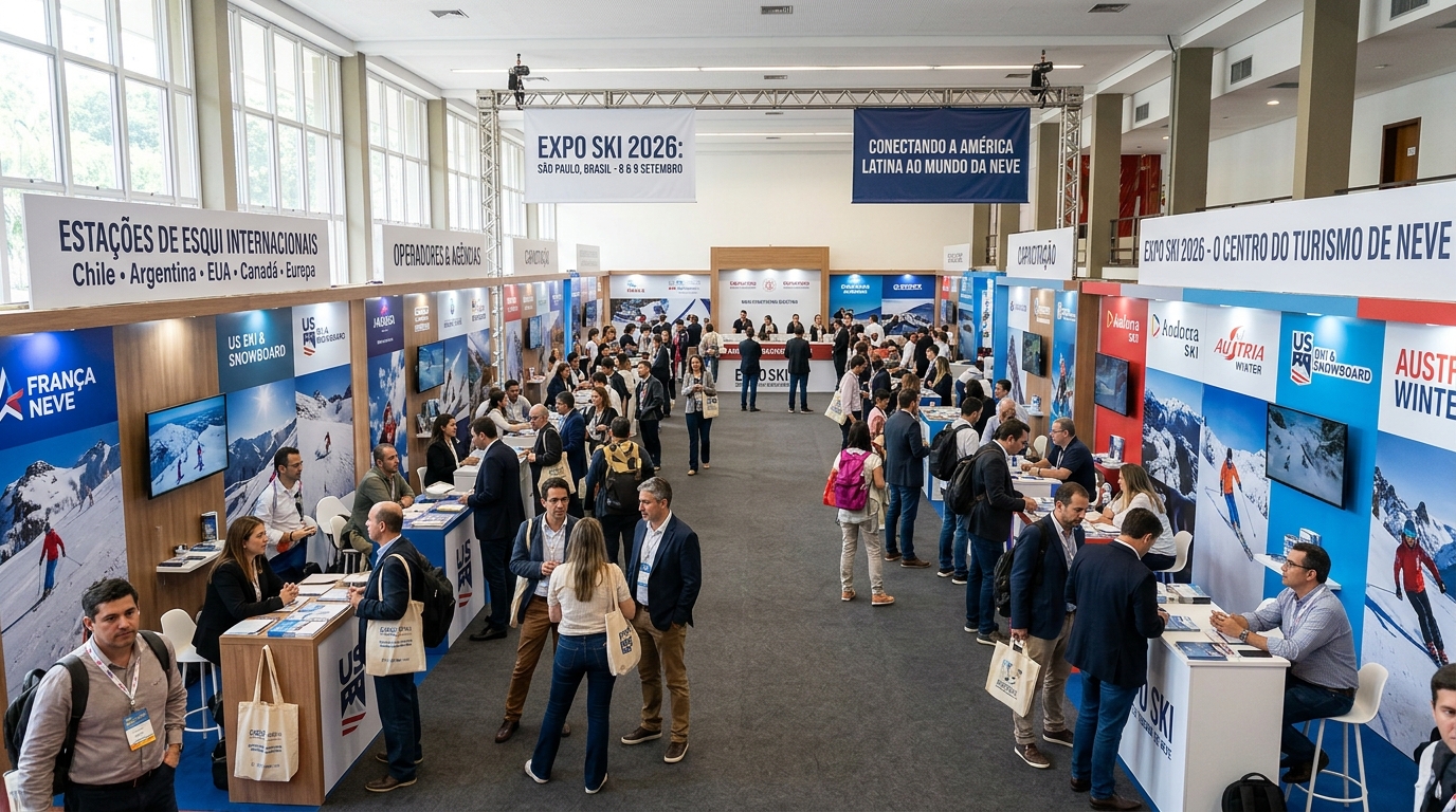 Expo SKI busca convertir a Brasil en un centro regional para el turismo de nieve