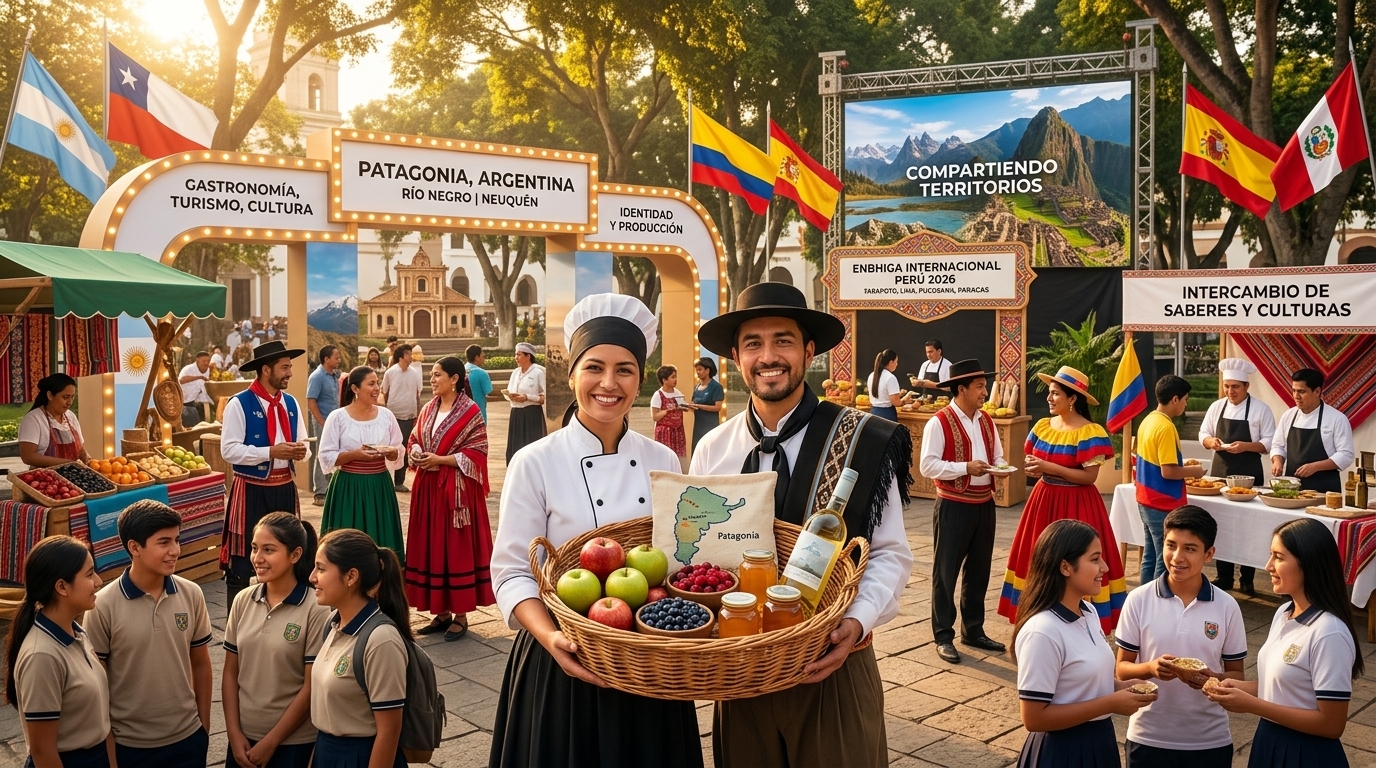 Argentina llevó la gastronomía y el turismo patagónico a ENBHIGA Perú 2026