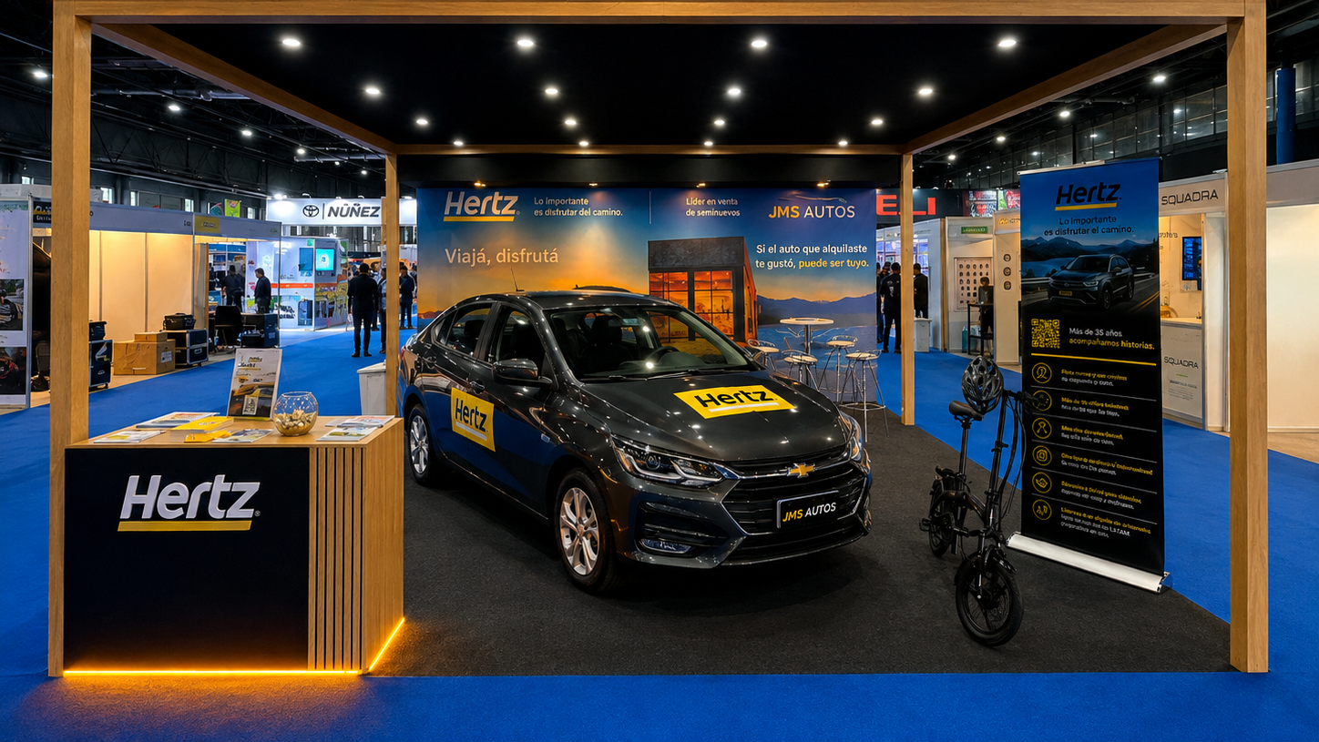 Hertz participo por primera vez en Expo Industrias 2026 con una propuesta integral de movilidad para empresas