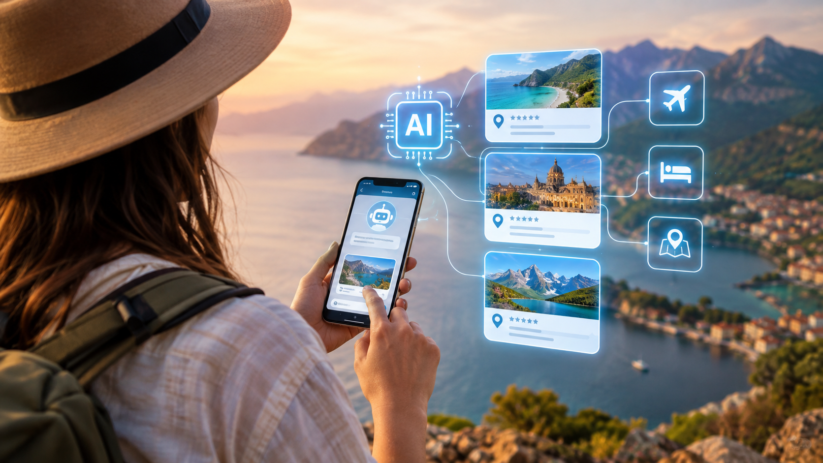 La inteligencia artificial empieza a decidir qué destinos aparecen en el mapa turístico