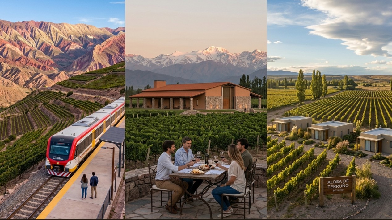 Enoturismo en Argentina: tres bodegas para descubrir Jujuy, Mendoza y la Patagonia