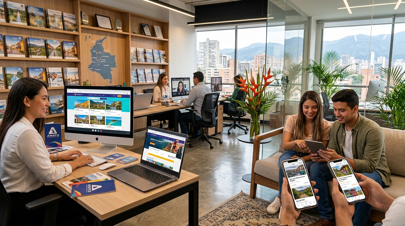 Colombia: las ventas de las agencias de viajes pierden impulso y crece la comercialización digital